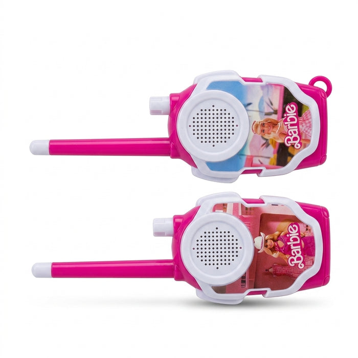 Barbie Walkie Talkie Set — Pair of Kids Two-Way Radios
