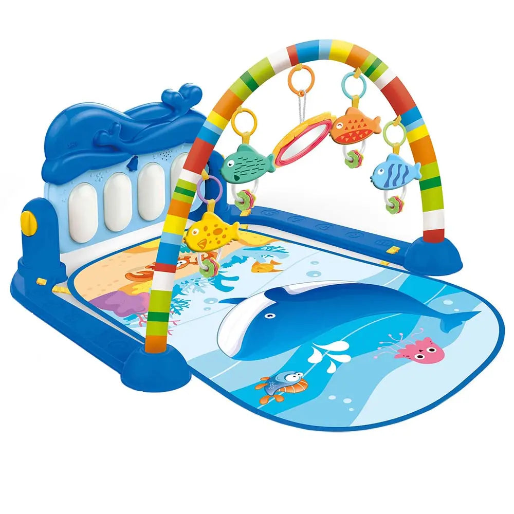 Huanger Baby Gym Piano with Lights and Music