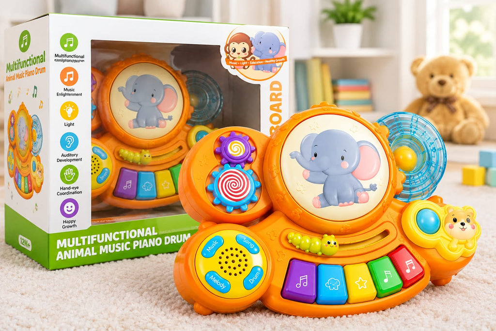 Multi Functional Animal Music Piano Drum