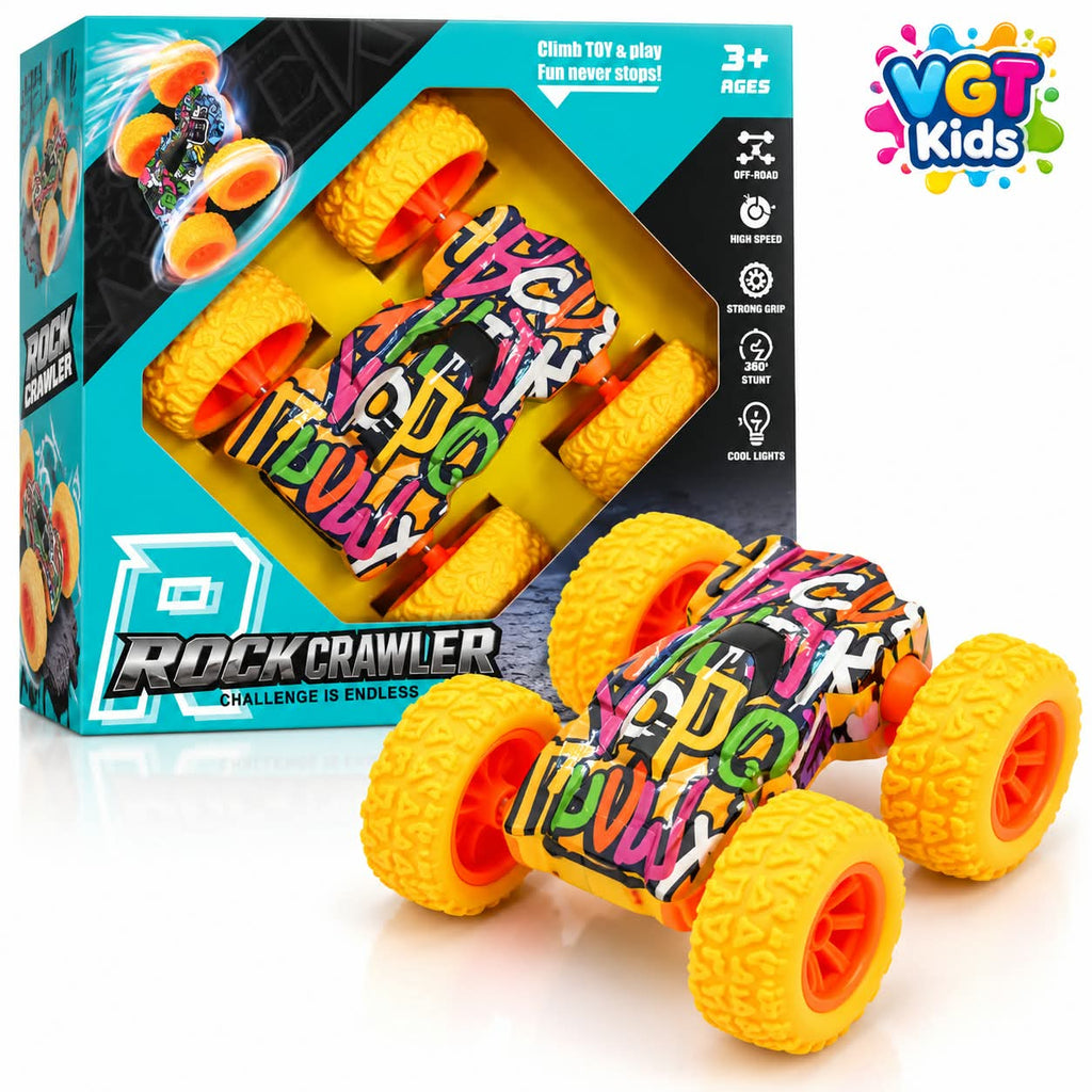 Rock Crawler Stunt Car 360° Rotating Off-Road