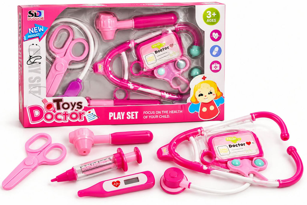 Kids Doctor Set Pretend Medical Kit & Accessories
