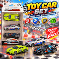 3 Piece Alloy Model Toy Car Set
