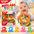 Baby Teether Rattle Ball- Easy Grip Sensory Toy