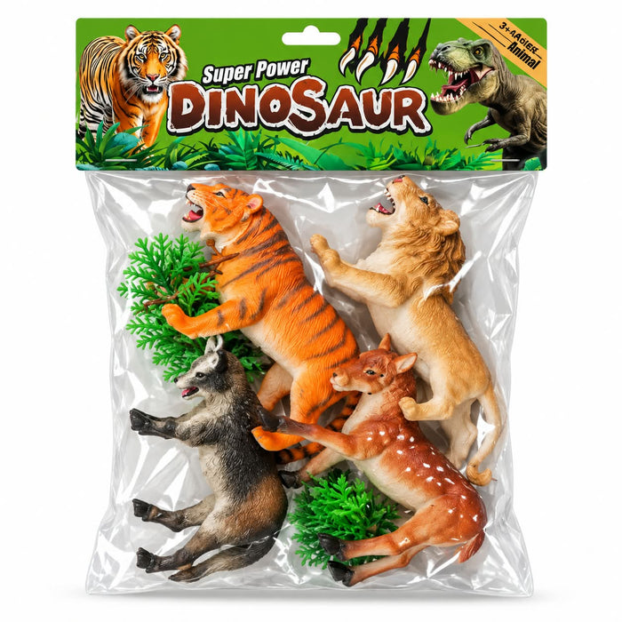 Wild Animal Toy Set