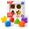 Shape Sorting Baby Toy – 10 Colorful Learning Shapes