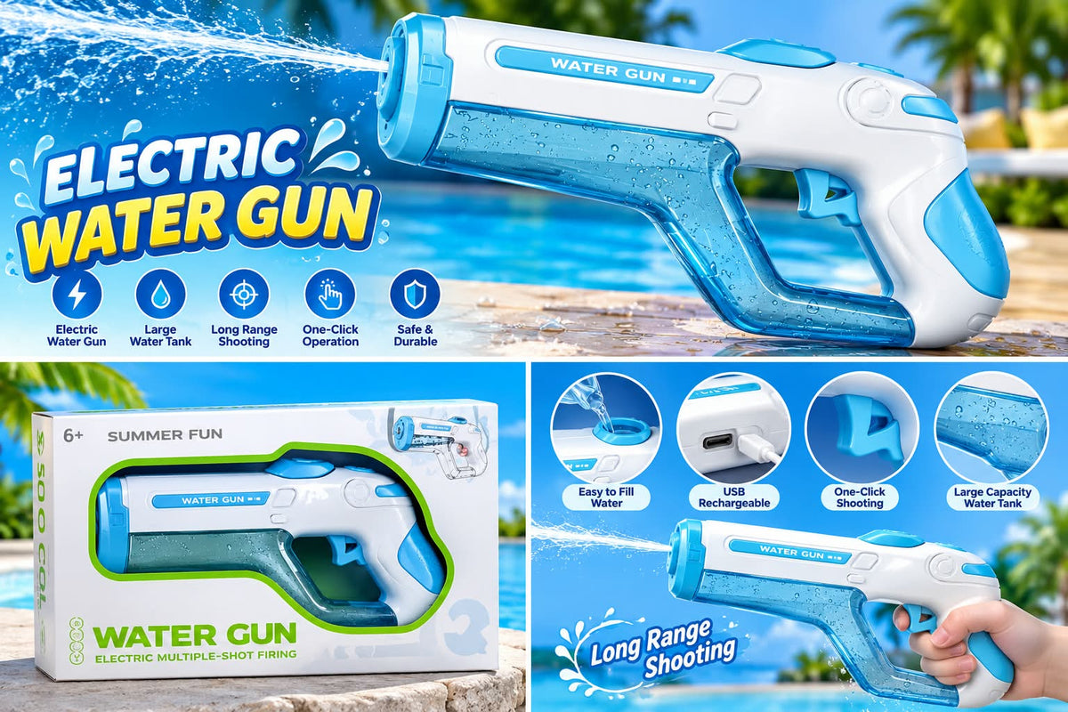 Electric Automatic Water Gun – Rechargeable