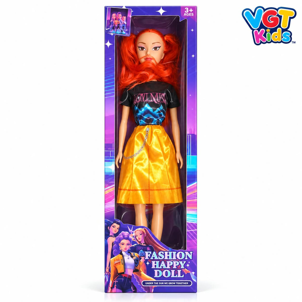 22-Inch Fashion Doll-Stylish Outfit Pretend Play Doll