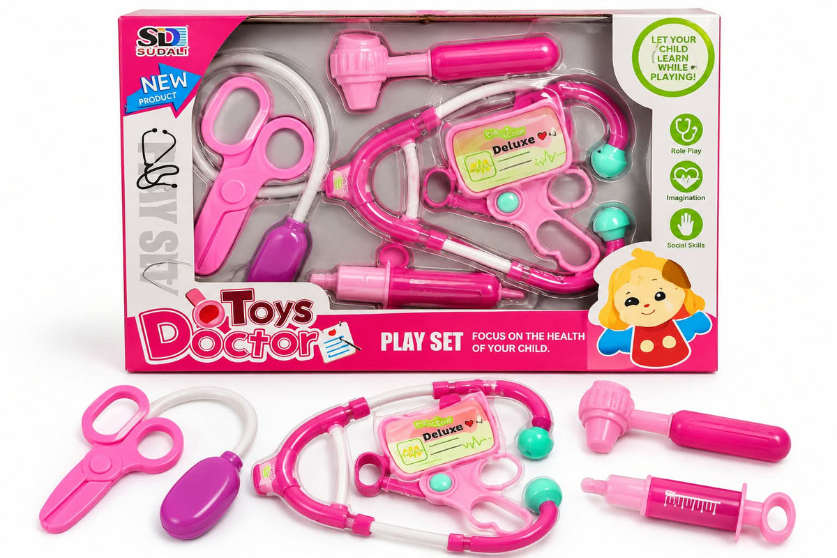Kids Doctor Set Pretend Medical Kit & Accessories