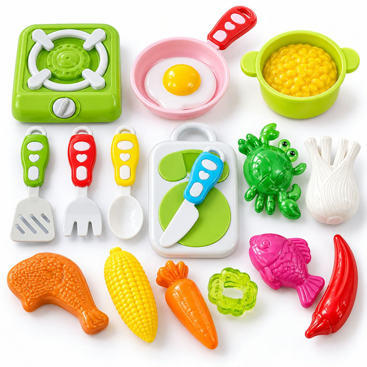 Kitchen– Little Chef Pretend Cooking Set