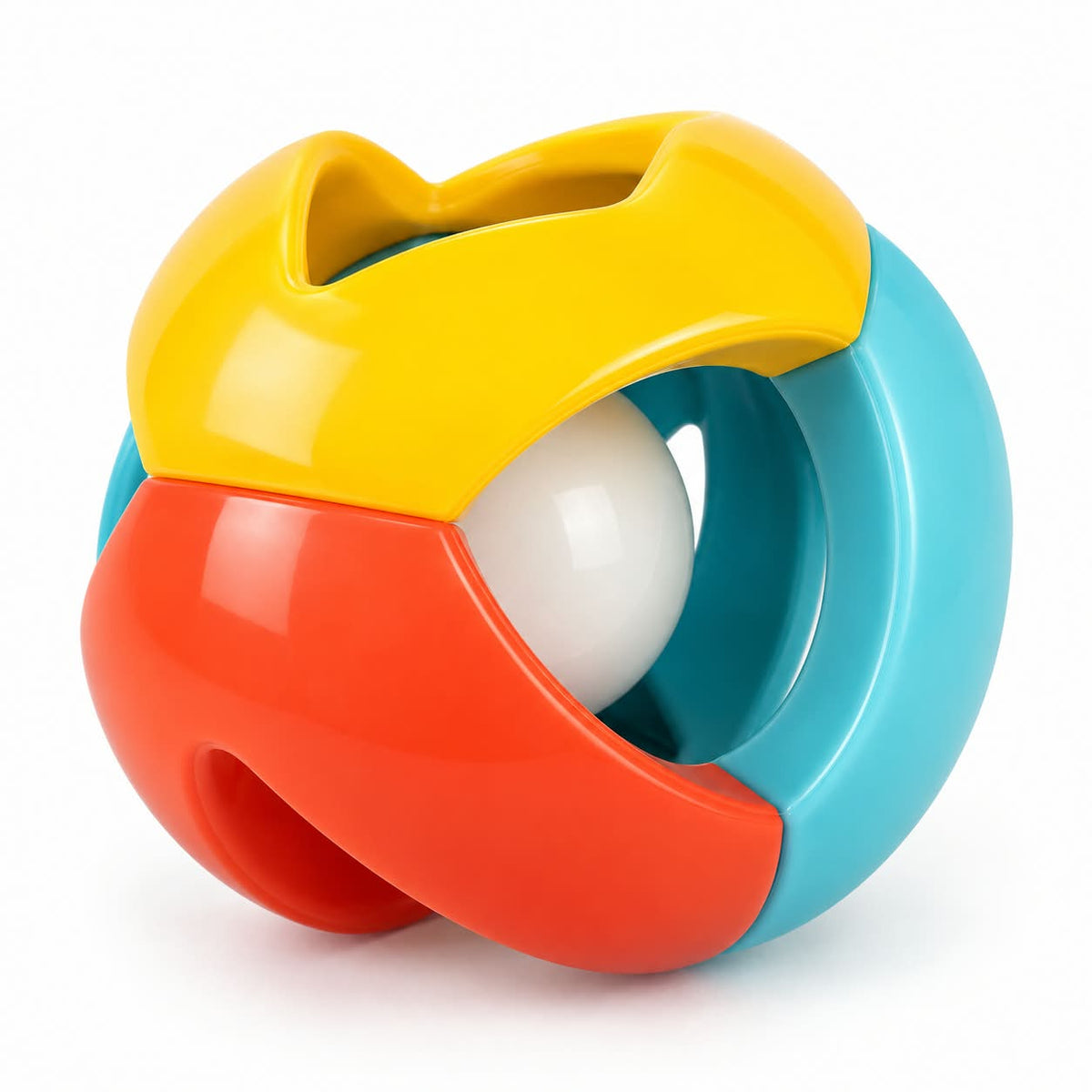 Colorful Baby Rattle - Easy Grip Early Learning