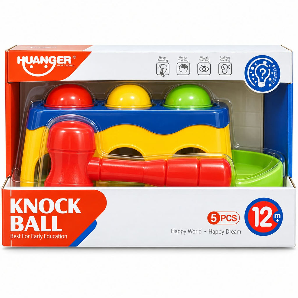 Knock Ball Hammer- 5 Piece Early Learning Set