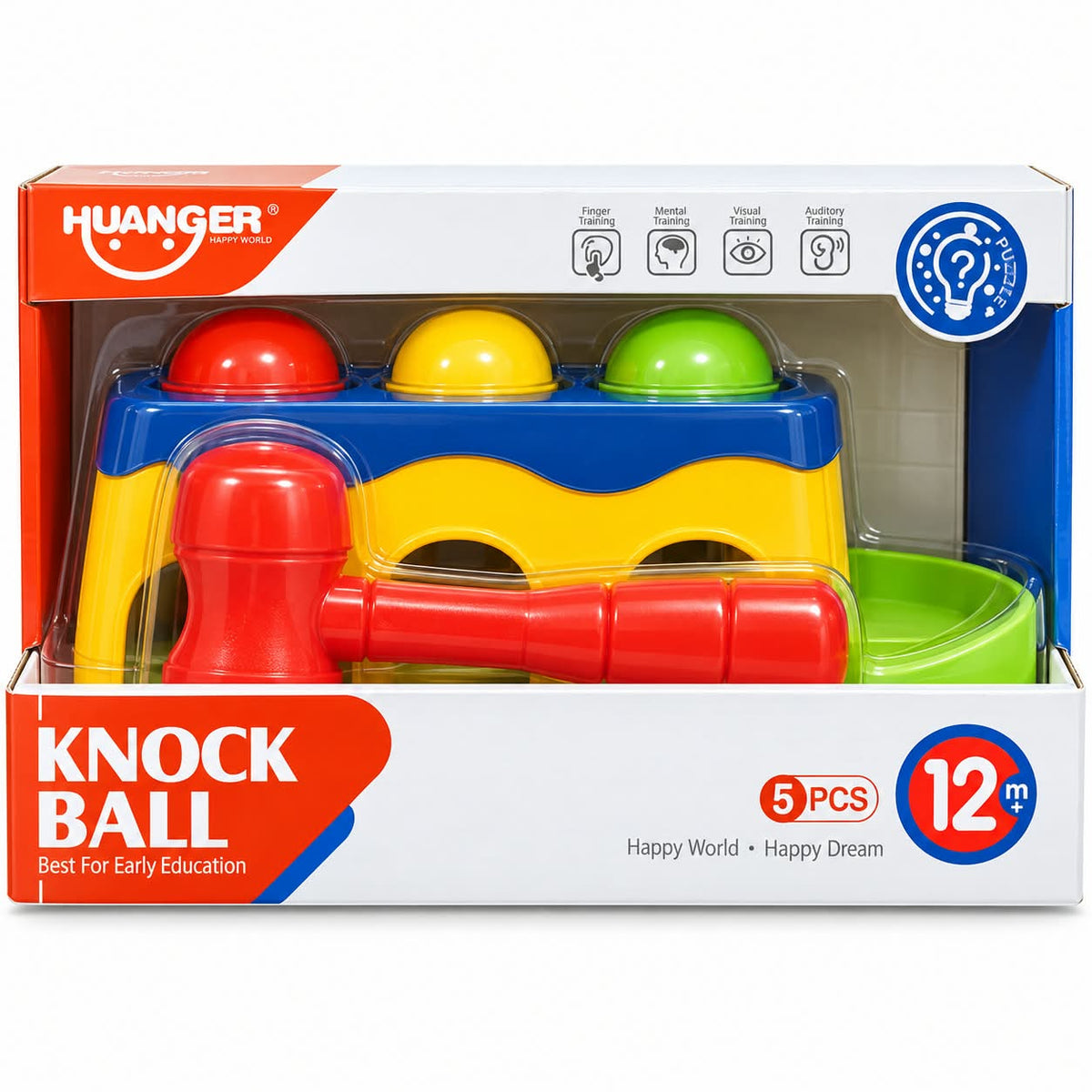 Knock Ball Hammer- 5 Piece Early Learning Set