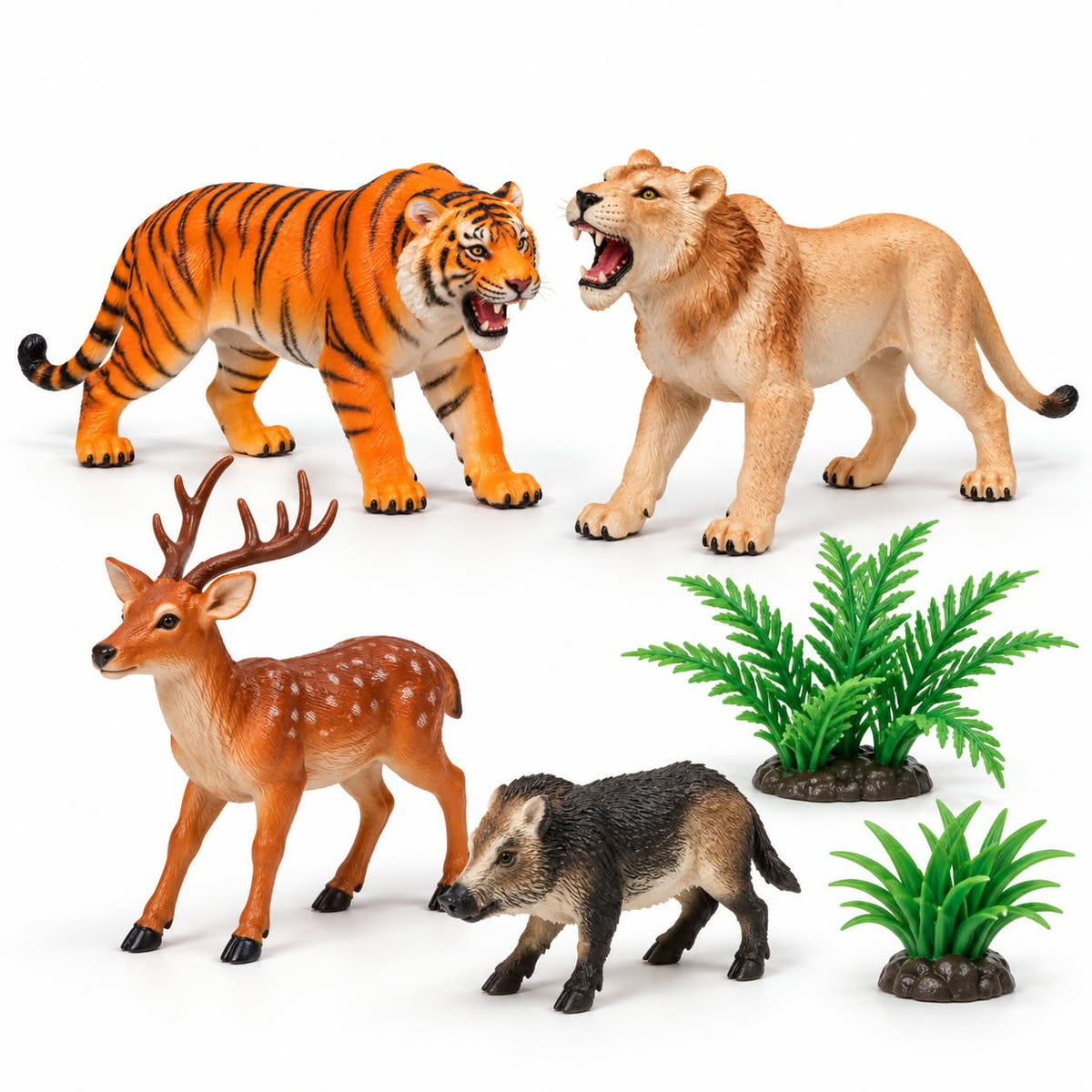 Wild Animal Toy Set