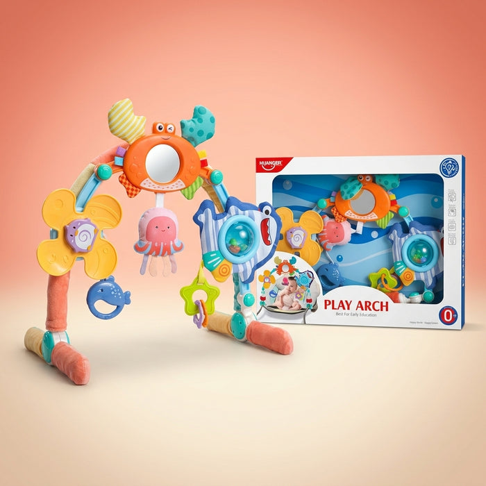 Huanger Baby Play Arch — Activity Gym with Hanging Sensory Toys