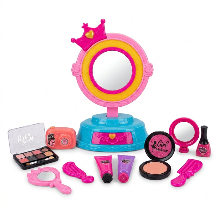 Girl Beautiful Beauty Dresser — Vanity Play Set with Lights & Sound