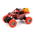 Red Speed Racer RC off-road buggy with roll cage and orange tyres